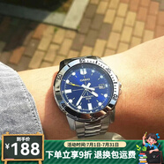 卡西歐手表男 劍魚蓋茨同款男表 商務(wù)指針石英表水鬼海洋之心 MTP-VD01D-2E 大表盤