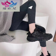 迪弟.尼  HEYDIDY兒童波拉韓童裝女童打底褲2025秋冬韓版彈力鉛筆褲中大童緊身褲子 深灰色 130 cm