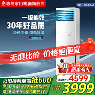 志高CHIGO 定頻冷暖 立柜落地式空調柜機 節能省電急速冷暖大風(fēng)量客廳除濕 空調家用 3匹 一級能效 變頻冷暖