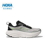 HOKA ONE ONE男女款夏季邦代 8 TS公路跑鞋BONDI 8 TS CAGED透氣 【新色】白色/青蘋色 （8月1日10點(diǎn)發(fā)售） 38