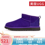 UGG美版雪地靴休閑經(jīng)典迷你短靴舒適短筒靴 1116109 1116109女款VNGH-紫羅蘭色 38