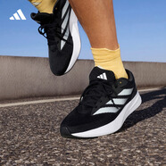 adidas DURAMO RC訓(xùn)練備賽輕盈體測跑鞋男女阿迪達斯官方 黑色/白色   42