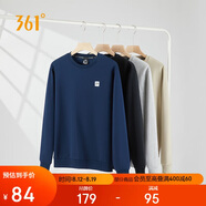 361°衛(wèi)衣男士春秋季圓領(lǐng)運(yùn)動(dòng)休閑服外套長(zhǎng)袖套頭上衣652334801D-8
