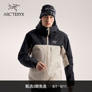 ARC'TERYX始祖鳥 BETA INSULATED JACKET GORE-TEX 防水 男子 保暖棉服 BLACK / RUNE/黑色/雅致棕 L