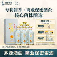 碧春酒N10醬香型53度純糧食白酒貴州老酒500ml禮盒裝一箱裝
