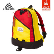 GREGORY格里高利 DAY 戶外運(yùn)動背包男女旅行雙肩包徒步旅游26L 紅黃撞色