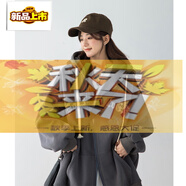 初徑2025新款初春衛(wèi)衣外套女小個(gè)子春秋早春運(yùn)動(dòng)休閑拉鏈開衫 鐵灰色 刺繡款【春秋薄款】 M 情侶/女士/秋天/內(nèi)搭/潮牌/早