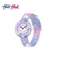 斯沃琪【京東奧萊】Flik Flak飛菲兒童手表 ZFBNP213 抱抱獨(dú)角獸31.85mm