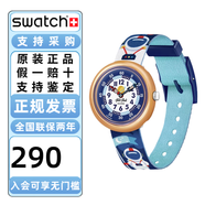 斯沃琪（Swatch）FlikFlak（飛菲）兒童手表男女孩手表防水石英腕表情人節(jié)禮物 星際夢想家ZFBNP216