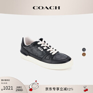 蔻馳（COACH）男士男鞋CITYSOLE運(yùn)動(dòng)鞋板鞋平底鞋休閑鞋通勤鞋舒適百搭輕奢 黑色 41.5