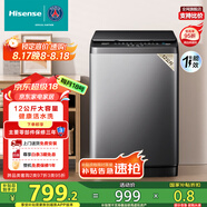 海信（Hisense）波輪洗衣機全自動 12公斤升級大容量波輪 健康活水洗 除菌螨一級能效 HB120DC36 以舊換新國家補貼