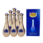 乾御海藍之夢(mèng)洋河鎮 濃香型白酒 52度 500mL 6瓶 窖藏20升級版
