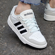 阿迪達斯 （adidas）男鞋 2025秋季新款運動(dòng)鞋潮流時(shí)尚耐磨休閑鞋低幫板鞋子 經(jīng)典款板鞋/灰白/新貨上市 40.5