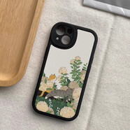 李紳適用蘋(píng)果16手機殼15promax小米14華為nova13可愛(ài)貓咪mate60小羊皮p70榮耀200綠色vivo女與花相伴 小羊皮【黑色】 蘋(píng)果7/8/SE2/SE3通用