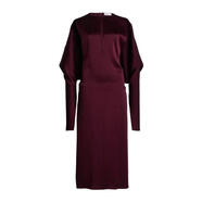 斯特拉麥卡托尼（Stella McCartney）鏤空設(shè)計(jì)顯瘦晚禮服無(wú)袖連衣裙女士?jī)?yōu)雅氣質(zhì)修身裙 棕色 均碼 |IT-40