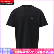 CAT戶外美式經(jīng)典設(shè)計(jì)簡約大方復(fù)古質(zhì)感短袖T恤 男款 黑色 S
