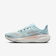 耐克（NIKE）女款冬跑鞋能量回饋路跑鞋雙AirZoom緩震ReactX中底夜跑反光 Glacier Blue/Washed Coral 36