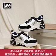 Lee/Modern 男鞋2025秋季新款休閑鞋時(shí)尚潮流運動(dòng)板鞋男士增高熊貓鞋 黑色 39 【偏大/請拍小一碼】
