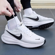 耐克（NIKE）男士跑鞋2025夏季新款REVOLUTION 8網(wǎng)面運動(dòng)鞋緩震跑步鞋休閑鞋 101-白黑-革命8/曬圖退8 44 （280mm）