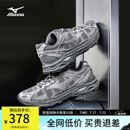 美津濃（MIZUNO）【RACER S】軟底輕便運動跑步鞋男女同款緩震透氣休閑慢跑鞋 24/野鴿灰 42 (270mm)