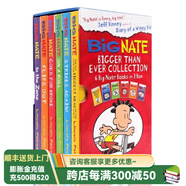 大內(nèi)特1-6冊盒裝Big Nate 8-book Box Set我們班有個搗蛋王漫畫故事集 英文原版 兒童章節(jié)橋梁書英語讀物小屁孩日記作者推薦