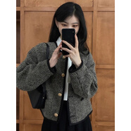 深圳南油女裝高端春裝歐貨針織衫毛衣開衫外套新款東莞大朗不起球 [歐洲站歐貨潮牌秋裝韓貨高奢/獨(dú) S建議70-95斤 均碼