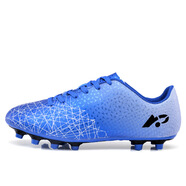 足球鞋男鞋soccer親子男女鞋長釘足球鞋運動訓練鞋footballboots 27013寶藍（長釘款 32 /碼210mm