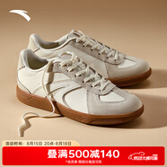 安踏（ANTA）【王一博同款】TT鞋丨經(jīng)典德訓(xùn)鞋夏季新款百搭運(yùn)動(dòng)鞋子男鞋 【男款】象牙白-1 39 (245mm)