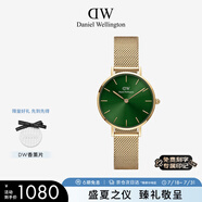丹尼爾惠靈頓（DanielWellington）DW手表女簡(jiǎn)約時(shí)尚歐美表石英小綠表送女友節(jié)日禮物DW00100479