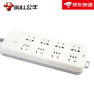 公牛（BULL）（公牛）（BULL）無線USB充電頭魔方插座接線板 GN-S1080