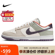 耐克NIKE板鞋男子休閑鞋 DUNK 舒適百搭運動(dòng)鞋 HV5750-133白綠紫40.5