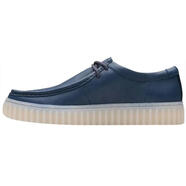 其樂（Clarks）男士休閑鞋 男士藍色磨砂皮休閑板鞋百搭時尚潮鞋 Blau 20 |UK_9_5