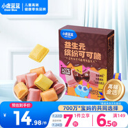 小鹿藍(lán)藍(lán) 益生元繽紛可可脆牛奶巧克力味62g 兒童巧克力威化馬卡龍零食