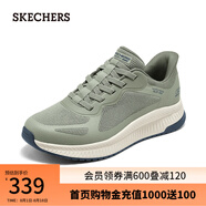 斯凱奇（Skechers）男士休閑運動(dòng)鞋百搭時(shí)尚休閑鞋118423 橄欖綠/OLV 41