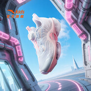 安踏兒童運動(dòng)鞋男女大童鞋25秋季犟彈科技A-PROOO蓄力膠囊UFO 7.0跑鞋 【女款】淡暮藍-4 34