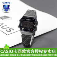 卡西歐（CASIO） 男表女表卡西歐手表男女情侶表學生時尚運動表太陽能雙顯電子表 ABL-100WEPC-1BPR吃豆人45周年款