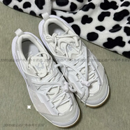 耐克（NIKE） Zegamadome x Sacai 聯(lián)名 解構(gòu) 黑白灰厚底跑鞋 HQ8618-100 白色(HQ8618-100) 38