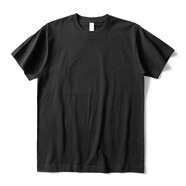 凡客誠品（VANCL）【新疆棉】大地色系 美式復古250g新疆棉重磅短袖T恤質(zhì)感 雷軍黑色 M
