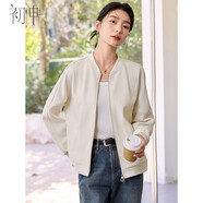 初申春秋短外套女時尚立領(lǐng)復(fù)古棒球服夾克休閑外套S51D048