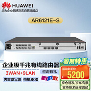 華為AR6121E-S 中小企業(yè)千兆VPN網(wǎng)關(guān)路由器1個(gè)GE光3GE光電復(fù)用口8千兆電 多WAN口 內(nèi)置AC 帶機(jī)量800