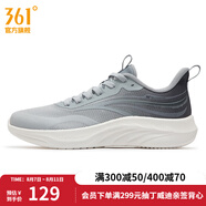 361度男鞋運(yùn)動(dòng)鞋夏季新款男輕速跑步鞋 冷霧灰/煙灰 44