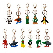 速澤山海經(jīng)全套軟膠公仔 跨境山海經(jīng)通通通木棍人軟膠公仔掛件鑰匙扣 大號軟膠鑰匙扣 捅捅捅-【隨機7款】