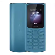 諾基亞（NOKIA）/NOKIA 新105TA1010工廠車(chē)間保密學(xué)生老人按鍵機(jī)電信手機(jī) 105藍(lán)色【通】雙卡雙待 256MB_套餐三