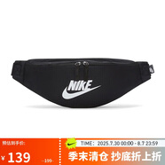 耐克（NIKE）男女腰包 單肩包斜挎包胸包休閑包DB0490-010 黑