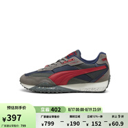 彪馬（PUMA）【章魚鞋】輕便美拉德復(fù)古跑鞋男女款運(yùn)動(dòng)鞋RIDER 392725 海軍藍(lán)-紅色-21 38.5
