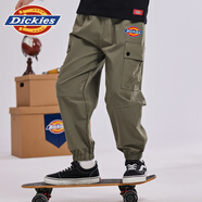 Dickies童裝兒童褲子春秋款男孩戶外工裝褲帥氣男孩休閑寬松長褲小童秋裝