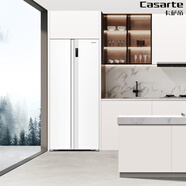 卡薩帝630L對開(kāi)門(mén)雙開(kāi)門(mén)一級能效變頻零嵌入雙系統彩晶玻璃對開(kāi)門(mén)電冰箱 630升冰箱+十年整機延?？?BCD-630WGCSSM7G6U1