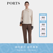 PORTSPURE寶姿女裝2024早秋新款LT9P084SWF172 柚木棕 XXS (0)