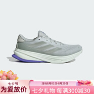 阿迪達斯 （adidas）領(lǐng)航系列SUPRNOVARIS2超輕透氣緩震柔彈慢跑鞋adidas 奇跡銀灰/銀灰綠 39 240mm