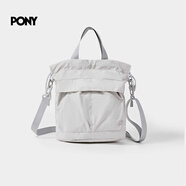 PONY1972 2025秋季新款男女同款斜挎包戶外野營(yíng)便攜防水手提包 藕咖色 均碼